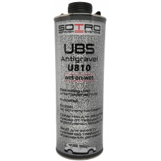 Гравитекс, средство для защиты кузова SOTRO UBS Antigravel U810 1 кг (Черный)